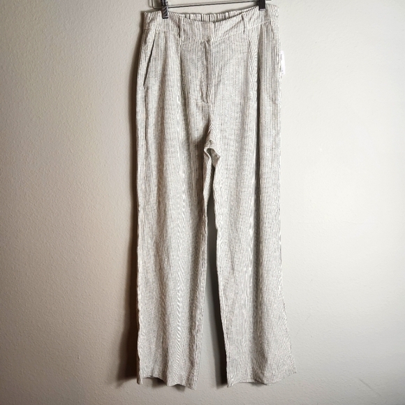 Old Navy Womens High-Waisted Taylor Wide-Leg Trouser Suit Pants-Size M (NWT) - Picture 1 of 11